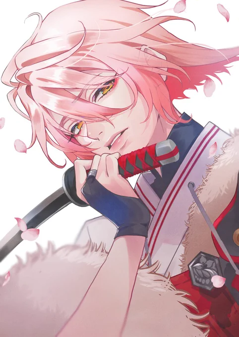描いてみたかった男士!泛塵 儚いー美しいー!