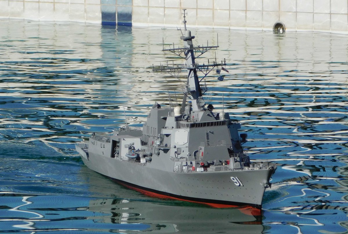 TaskForce72Aust's tweet photo. USS Pinckney (DDG-91) is a @USNavy  Arleigh Burke-class (Flight IIA) Aegis-equipped guided missile destroyer in the United States Navy. Pinckney, named after a WW2 Navy Cross winner, forms part of Destroyer Squadron 23, the  @SurfaceWarriors, based in San Diego. https://t.co/PAgQHE202d