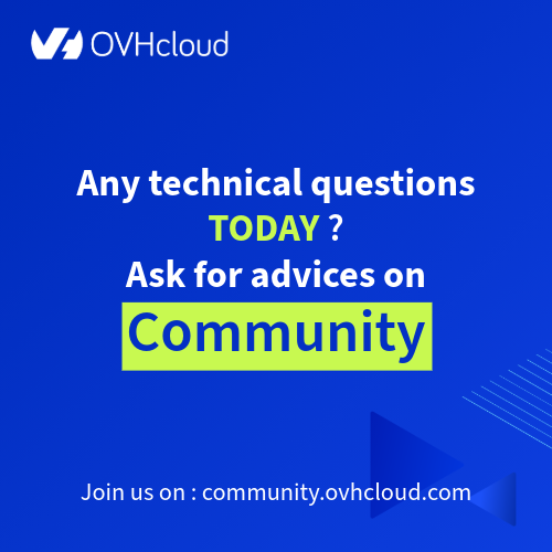 ovh_support_en's tweet image. OVHcloud Support back in service tomorrow! 🎉 

If you have a question, take a look at our guides 📚 bit.ly/3SoPTFG

or come and share on the forum 🗣️ bit.ly/425HjRH !

#OVHcloudSupport #HelpCenter #CommunityForum