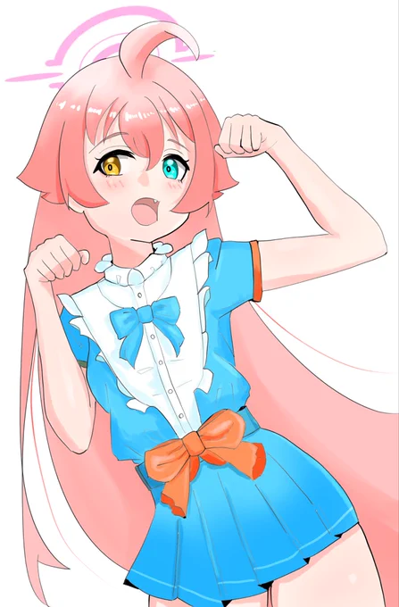 今日描いたホシノ。 #ブルアカイラスト部