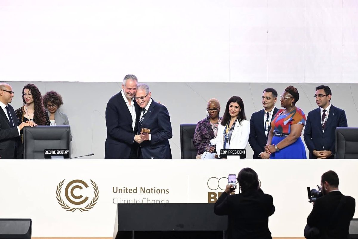 globalsouthngo's tweet photo. 🟢 GSNP at COP30, Brazil

Our Secretariat representative Nadima Rahimli represented the Global South NGO Platform and highlighted the GSNP’s side event “The Global South Bridge: Connecting Justice and Climate Action.”

More updates coming soon. https://t.co/lllPjM9YGi
