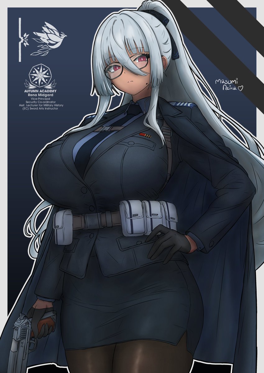 Rena, UAF fanart
Not a standard uniform at this point >w<