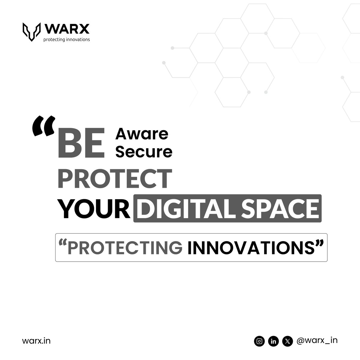 Every creation tells a story, and every story deserves protection

At WARX AntiPiracy, we stand with creators, innovators, and visionaries who shape our digital world.

With piracy rising across media platforms, protecting original content has never been more crucial.
💡 Your