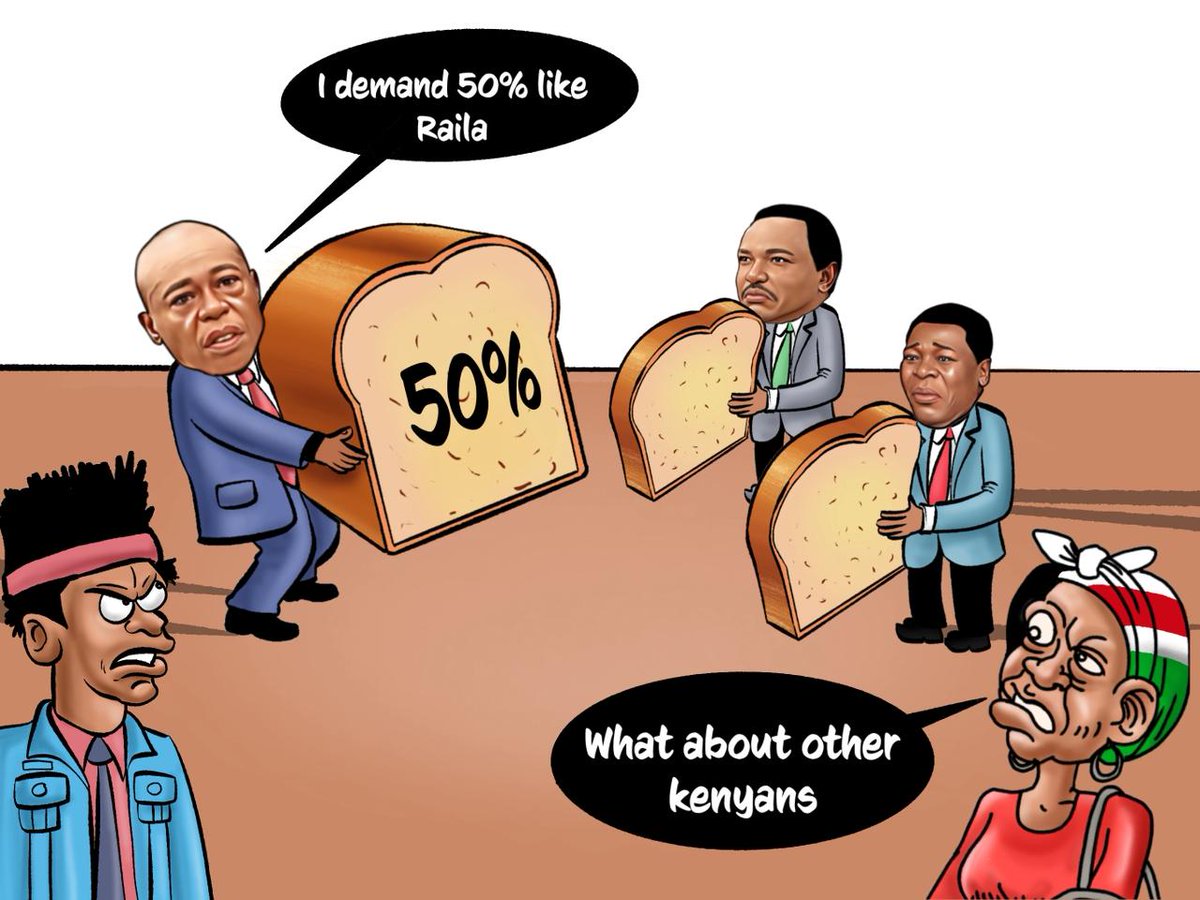 Kenya is not a shareholder company to be divided amongst the #NoAgendaOpposition. Kenyans totally reject the Opposition ya Mashares!

Betty Bayo Kanyari Mike Sonko Kibaki Raila Simple Man leo wa Muthende Sammy Kioko Vincent otieno Agutu 11th hour Cancer Debby Savula