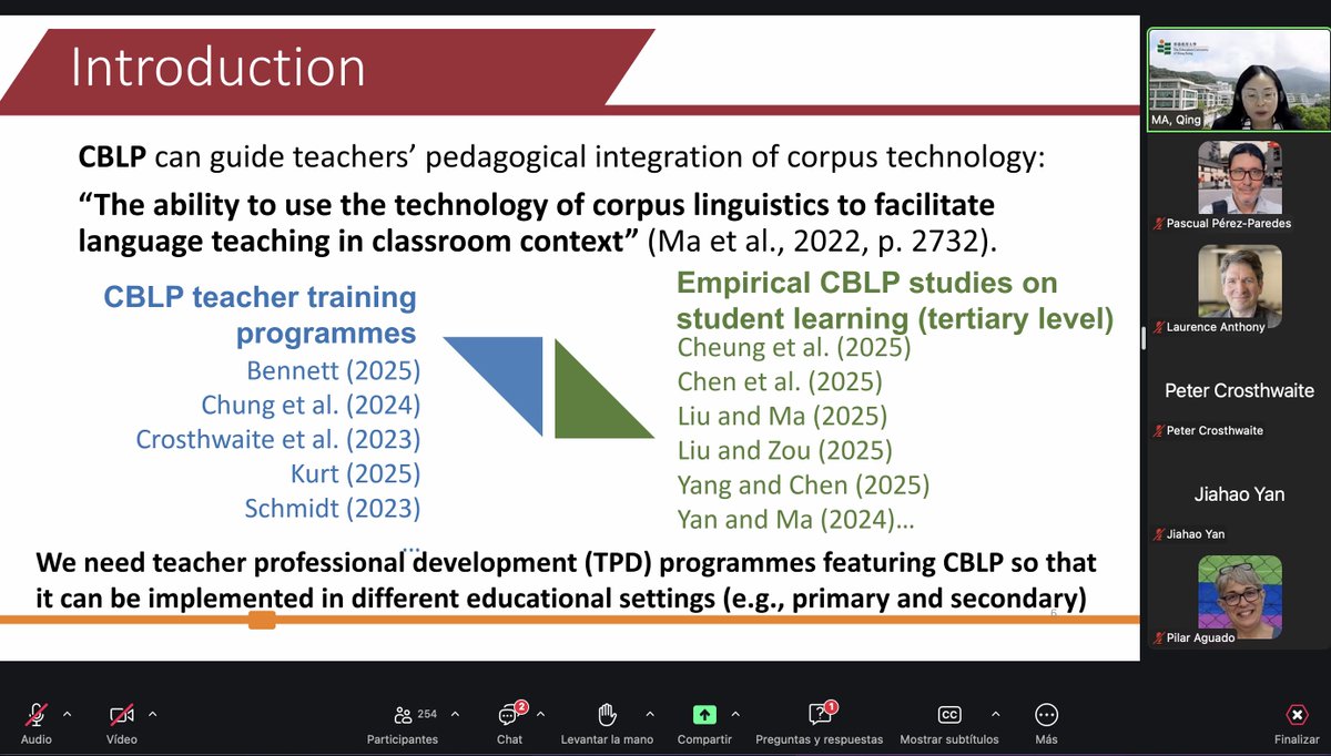Corpora and applied linguistics tweet media