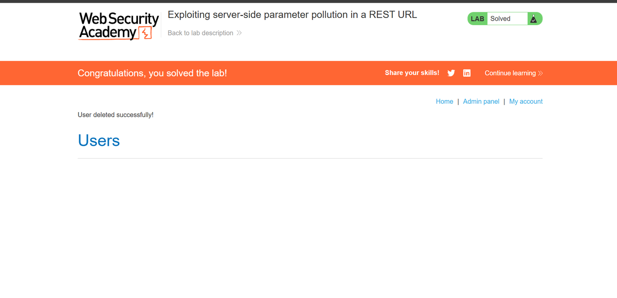 rikki59845's tweet image. Dove into a lab on REST URL parameter pollution — used request inspection (high level) to see how duplicate/ambiguous params altered behavior. Reinforced why servers must normalize and validate URL input. 🔍🛠️ #BurpSuite #WebSec @CyberMindSpace