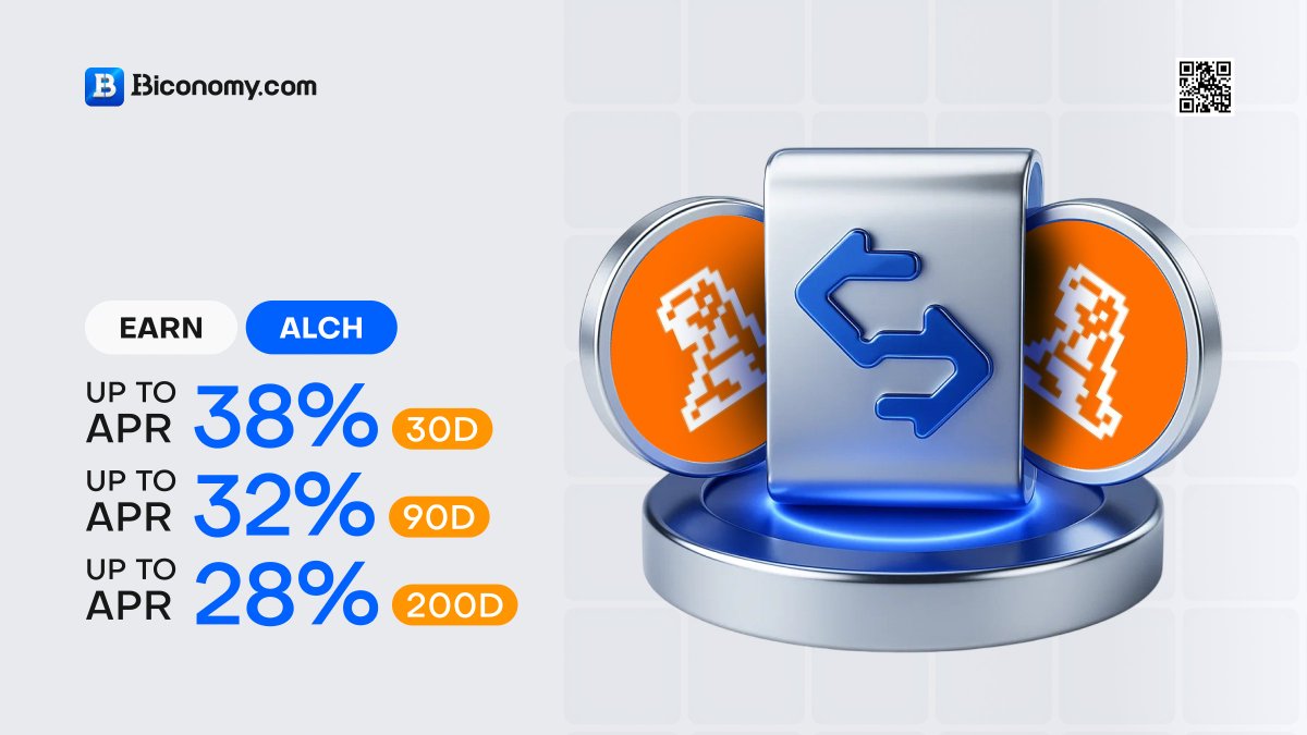 BiconomyCom's tweet photo. 🚀 https://t.co/egaqT81Snr Earn - #AlchemistAI Locked Products: Enjoy Up to 38% APR in Rewards! 🚀
https://t.co/egaqT81Snr Earn is pleased to announce a Locked Products update on @alchemistAIapp . Subscribe to #ALCH on https://t.co/egaqT81Snr Earn Locked Products during the Promotion Period to get up to 38% in APR rewards!💎
🔥 Limited-time Earn campaign: Deposit $ALCH and enjoy up to 38% high Earnings 🔥
https://t.co/f0eDBFmgfB
Full details👉 https://t.co/XNe4KrRzeY
#BiconomyCom #BIT #Crypto #Blockchain #Investing #Stake #Staking #Earning #Cryptocurrency #cryptocurrencies #CryptoStaking