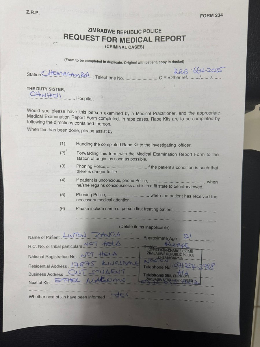 MalemaZw's tweet image. We are receiving news that our comrades have been found but they were seriously tortured then they were dumped. This kind of conduct has no place in Zimbabwe. We appeal to @PoliceZimbabwe to do its investigations and bring perpetrators to book. 

@zimlive @HStvNews @Cde_Ostallos