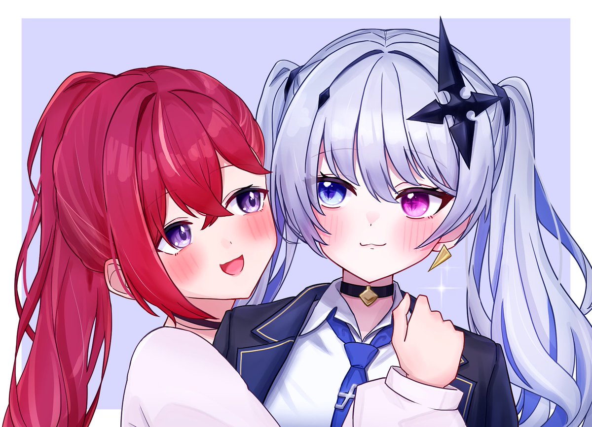 リクエストありがとうございました🙏✨
#コンコンコントラスト #てんて絵 #skeb