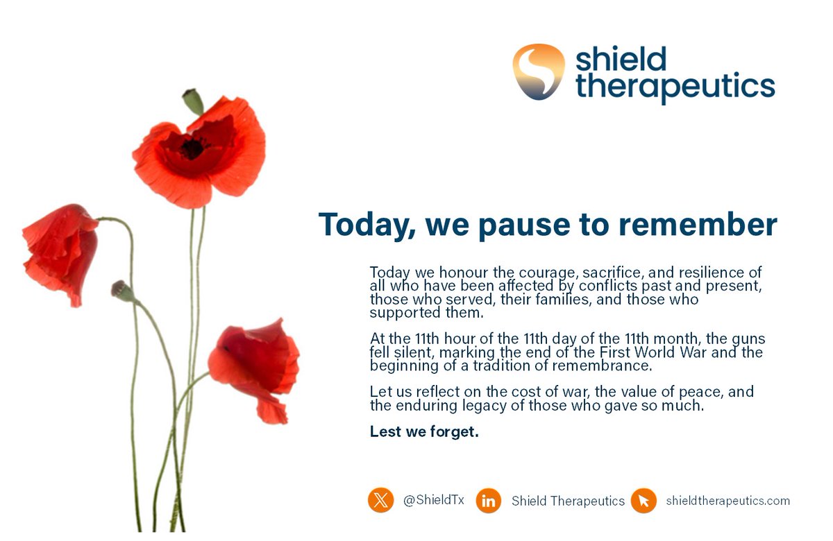 Shield Therapeutics tweet media