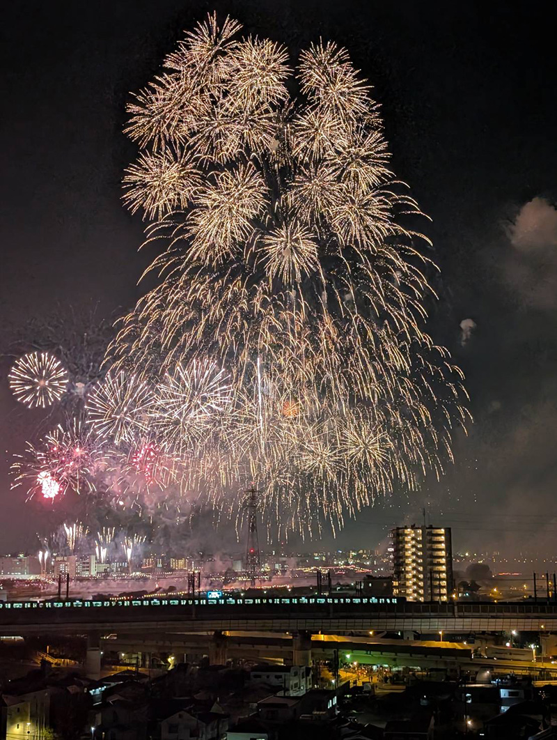 ○テーブル席4名○8/5 戸田橋花火大会 4名テーブル席