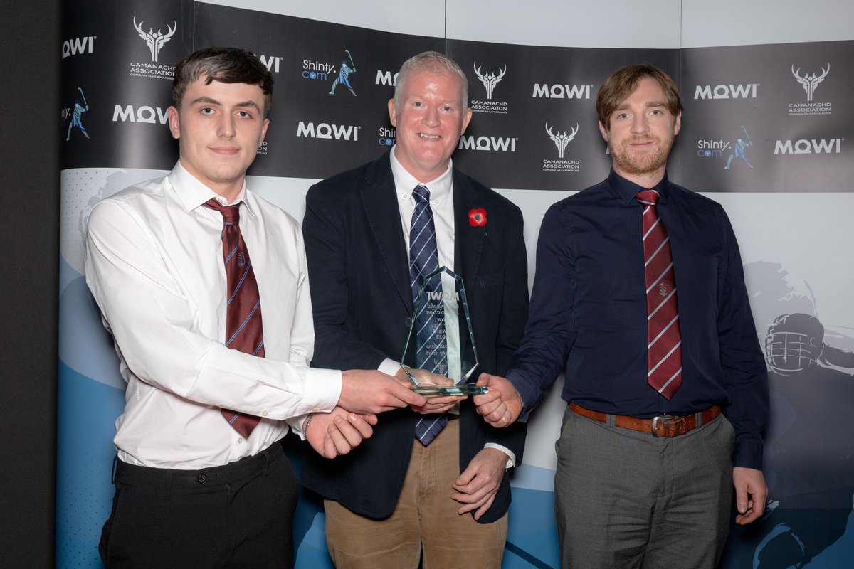 Introducing the 2025 Mowi Fair Play Award winners, Strathglass Shinty Club 👏

Adam Todd and Ruaraidh Todd collected the award on behalf of the club for receiving the lowest amount of cautions across any  club in the 2025 season.