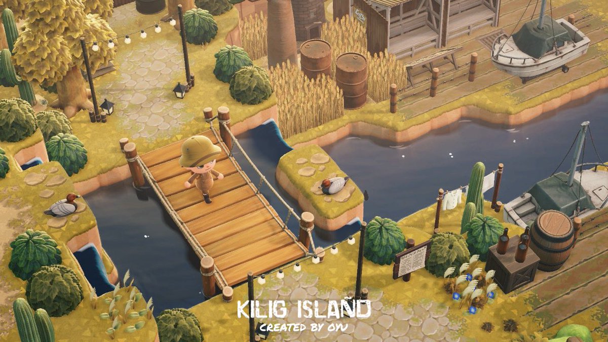 古びた船着場⚓️🛢️

キリグ島最後のエリアが完成しました！！
近いうちに夢見登録します😪🛌

#あつ森 #あつまれどうぶつの森 #ACNH