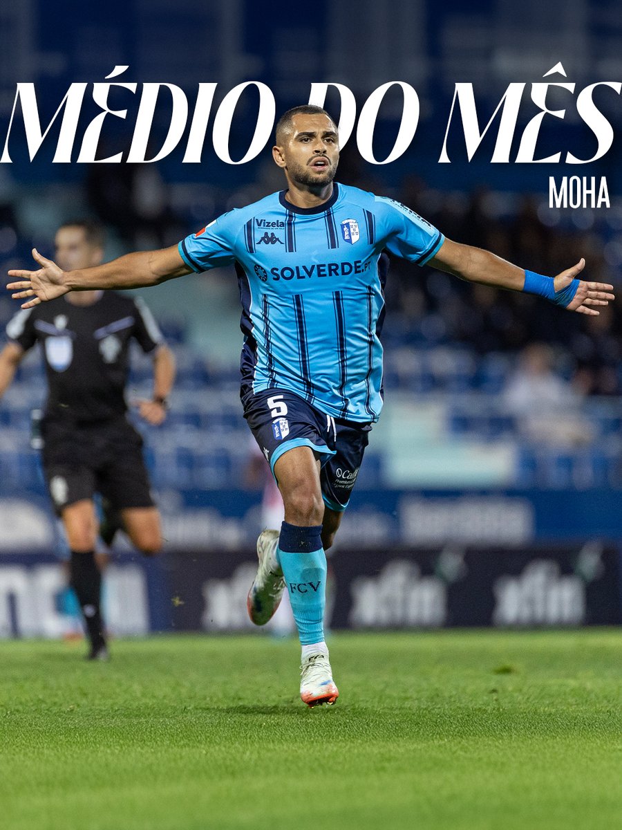 Mágico em destaque 🧙 Moha Moukhliss é o Médio do Mês da <a href="/ligaportugal/">Liga Portugal</a> 🔥

#FCVizela #PelaNossaHistória