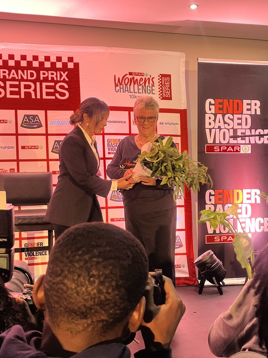 Jane Bramley…what a beautiful journey you’ve had. Over 3 decades in this industry as a sport editor &amp; journalist, is deeply appreciated 💐🙏🏾🙌🏽 #spargrandprix #twenty20thrive