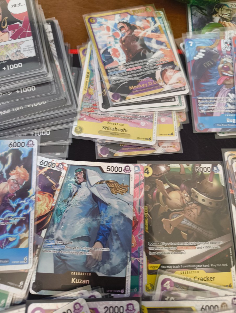 AviXialGaming's tweet image. gotta love #sorting out #onepiece cards so my collection is almost fully uploaded into portfolios on the  @collectr app so the #giveaway is coming so stay tuned on my collectr &amp;amp; socials linktr.ee/avixial

#tcg #ccg #Collector #cards #pokemon #Digimon