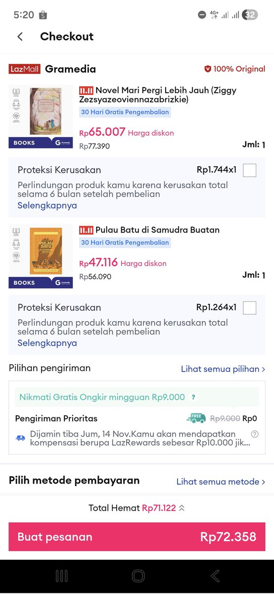hapimari13's tweet photo. @craftursoul 73 +fee 7k ya kak https://t.co/zgpl6qIVfJ