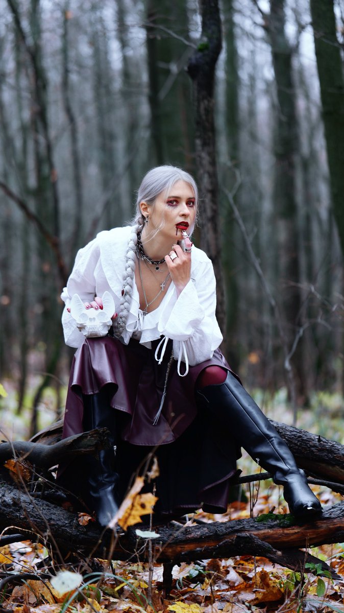 Or should I just show you my Halloween costume?