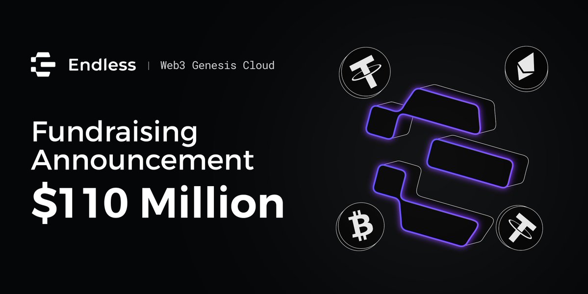 web3_honey's tweet image. ／
📝気になるPJ解説- @EndlessProtocol
＼

本日21時にTGEを迎える“Web3×AIクラウド”の次世代レイヤー1 @EndlessProtocol を解説📝👀

✅Move言語採用の高性能L1
✅独自トークン $EDS が本日TGE
✅調達額$110M・評価額$1B超

▶︎▶︎▶︎ Project ◀︎◀︎◀︎

✅AI×分散クラウドの基盤を構築…