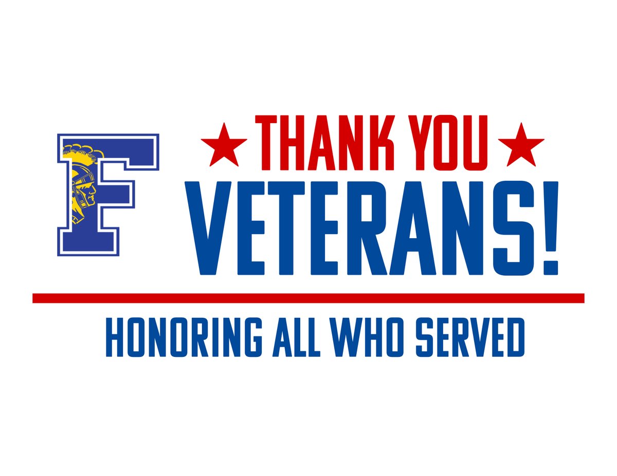 BaseballFindlay's tweet image. Happy Veterans Day from FHS Baseball! Thank you all for your service!

#TrojanTrue