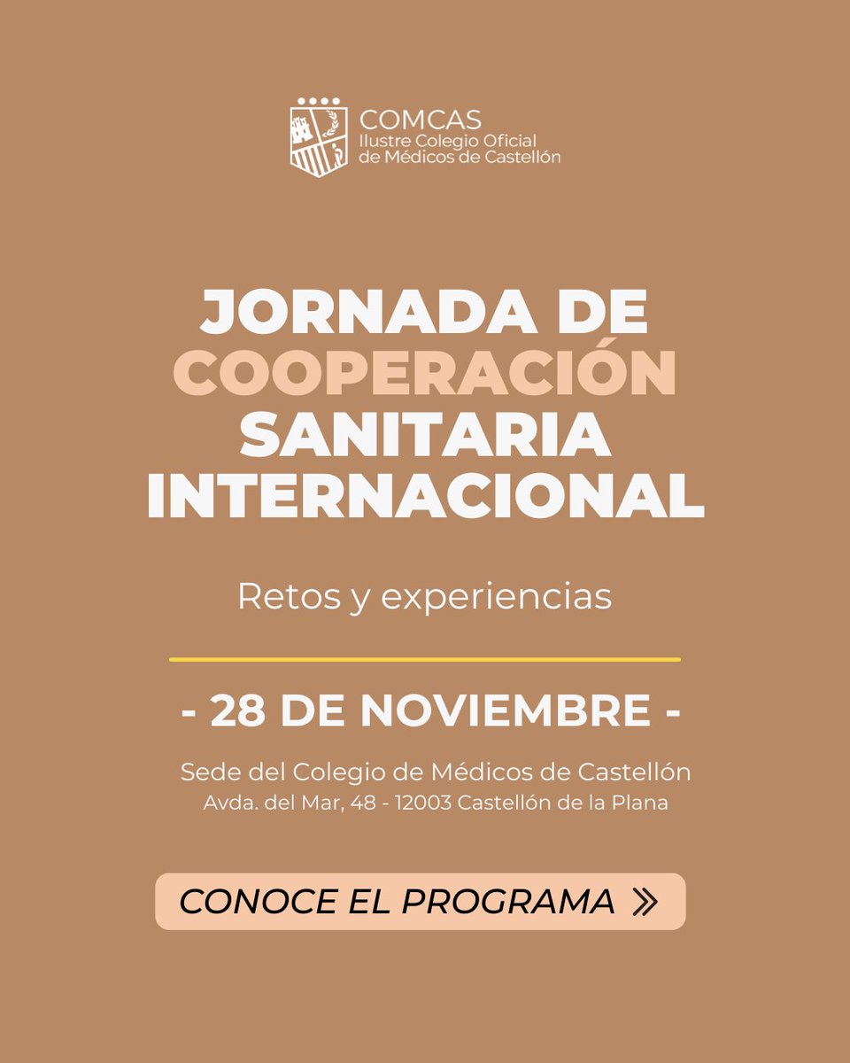 Colegio Médicos Castellón tweet media