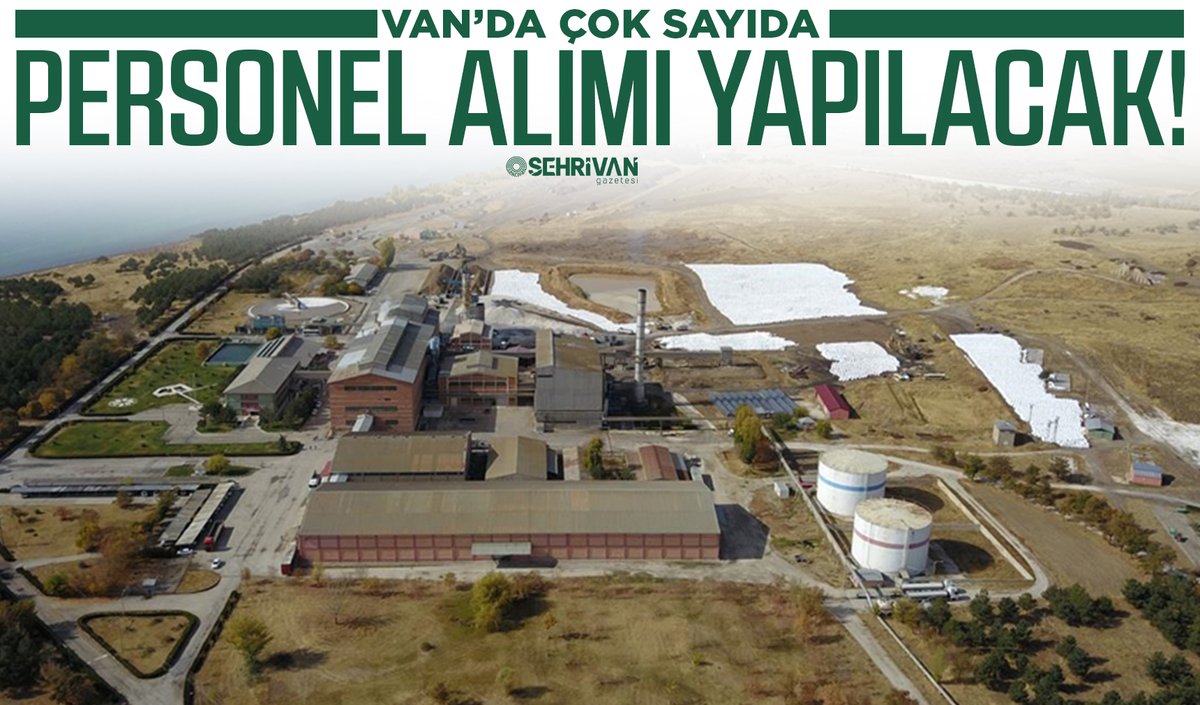 Van’da çok sayıda personel alımı yapılacak!
sehrivangazetesi.com/vanda-cok-sayi…
