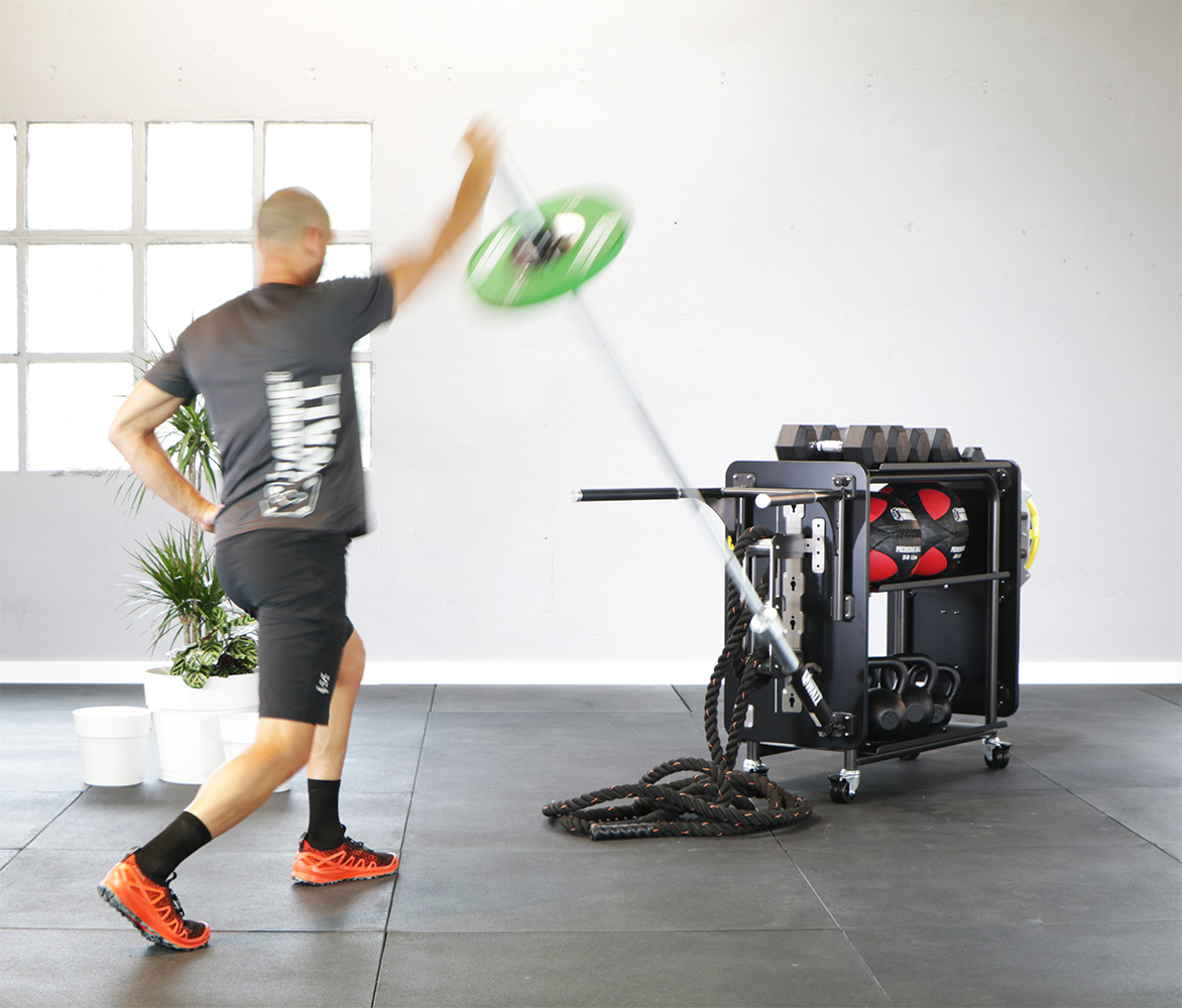 TrainingWall's tweet photo. 🚀 Storage Trolley by Training Wall®
Organiza, desplaza y accede a tu material de forma profesional.
🧳 Portátil
👥 Ideal para clases grupales
⚙️ Configurable y funcional
✨ Diseño elegante para centros exigentes.

#TrainingWall #StorageTrolley #FitnessPro https://t.co/CVcVZh5q0P
