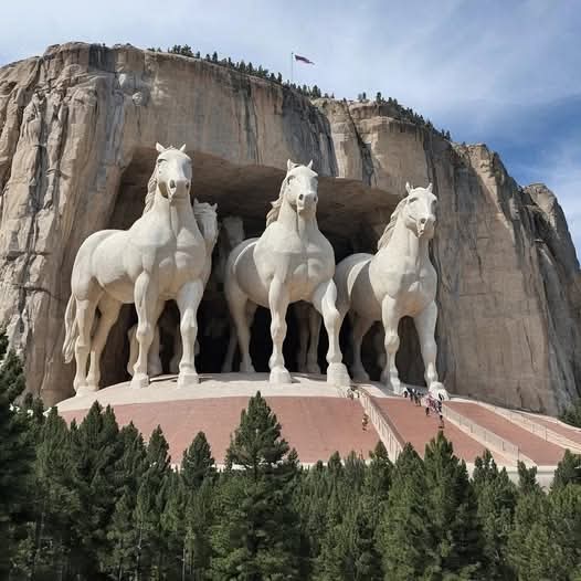 Crazy horse Memorial South Dakota USA🥰