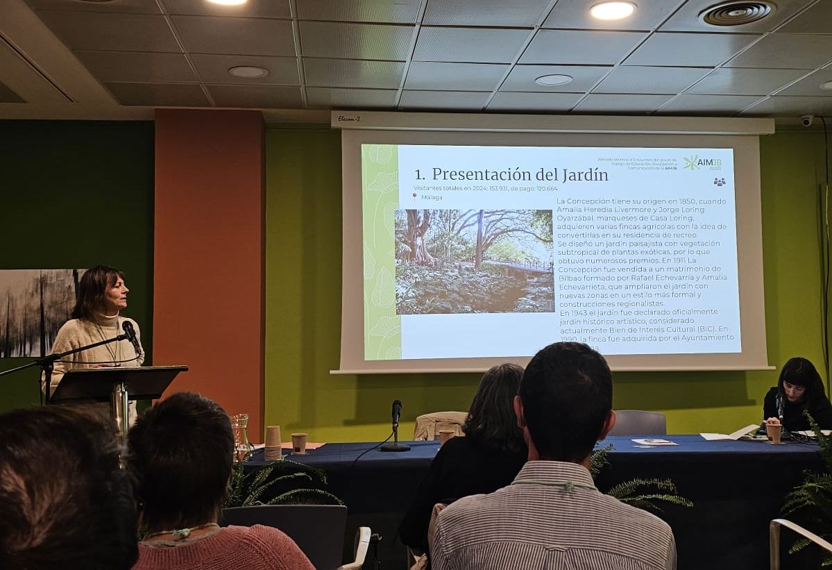 JBHConcepcion's tweet image. @JBHConcepcion ha estado en Valencia en el V Encuentro de Educación, Divulgación y Comunicación de la @AIMJB_botanicos Dos días para compartir experiencias y  cooperación entre los jardines botánicos ibéro-macaronesicos, la península y sus islas @malaga #jardines #jardinbotanico