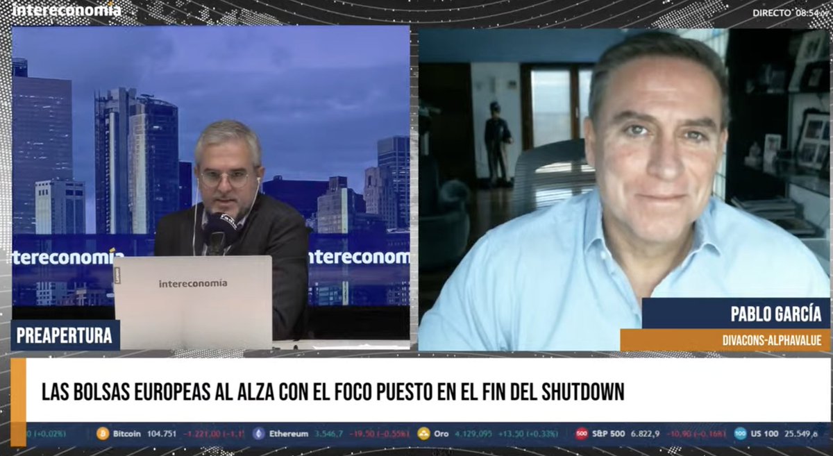 Entrevista a Pablo Garcia en <a href="/rintereconomia/">Radio Intereconomía</a> sobre la situación de los mercados europeos a la apertura. 📈 Descubre qué movimientos podrían definir la jornada 👇🏼
divacons.com/entrevista-a-p…