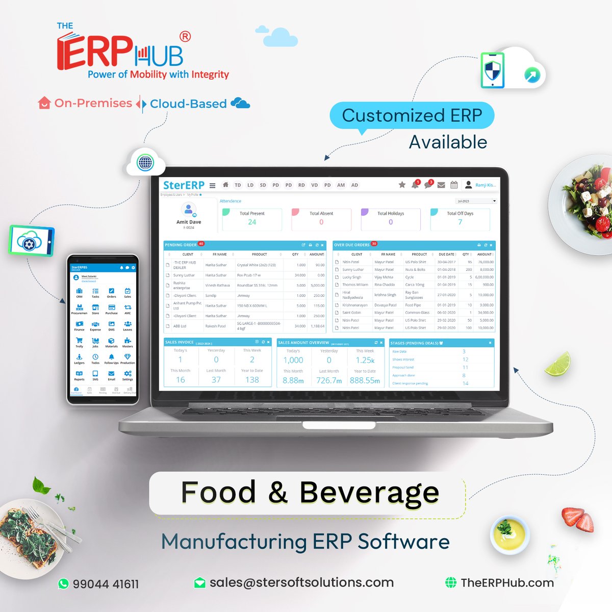 TheERPHub's tweet photo. Optimize Your Food &amp; Beverage Manufacturing with TheERPHub!

#foodandbeverageindustry #erpforfoodindustry #beverageerpsoftware #allinoneerp #smarterp #customizederp #erpsoftware #clouderpsoftware #TheERPHub #StersoftSolutions #vadodara https://t.co/2hTBegGrWa