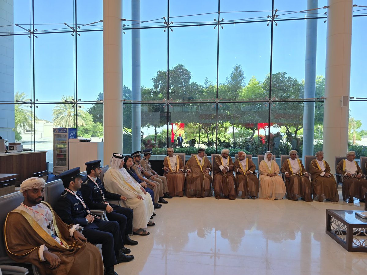 MYEmbMuscat's tweet image. Meeting with Mr. Brian Lew, CEO of SWS Inntech Sdn Bhd on 11 November 2025. The company participated in the Oman Fire, Safety &amp;amp; Security Exhibition and Conference (OFSEC) 2025 held at the Oman Convention and Exhibition Centre.