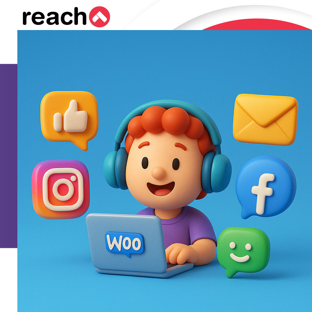 getreacho's tweet image. One WooCommerce brand unified IG, FB &amp;amp; email via Reacho → 58% faster replies, 80% less stress. 

All channels, one view. reacho.com 

#UnifiedInbox #CustomerInsights
