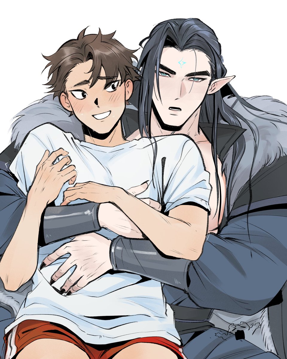 Moshang! 🌟 MBJ is going to begrudgingly let him go an hour later, only because XiangFei is going to be crying about his bladder and “ No my King we will NOT be going to the bathroom together ”