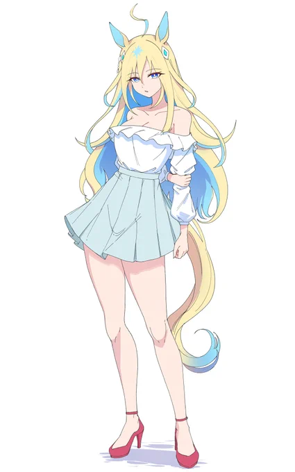 ネオユニ描いてます