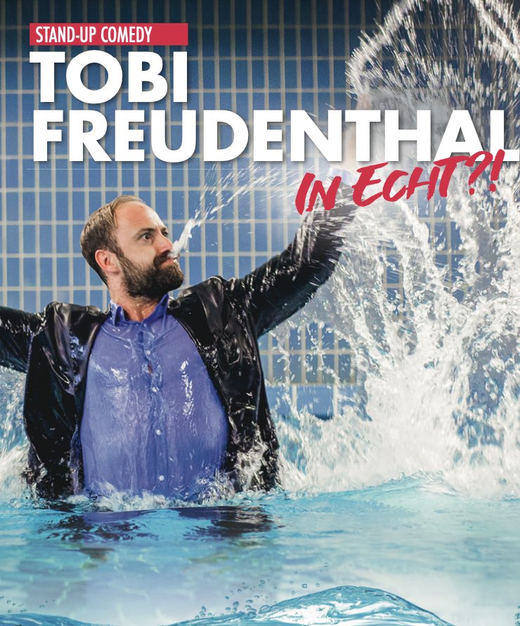 So Leute ich spiele zum letzen Mal mein Programm "In Echt?!" in Köln 🎤 , also kommt rum, freue mich sehr auf euch ❤️ und 2026 gibts dann das neue Programm mit der Preview im Cologne Comedy Festival. TICKETS für Donnerstag 🎟️ : rausgegangen.de/.../tobi-freud… 🦅