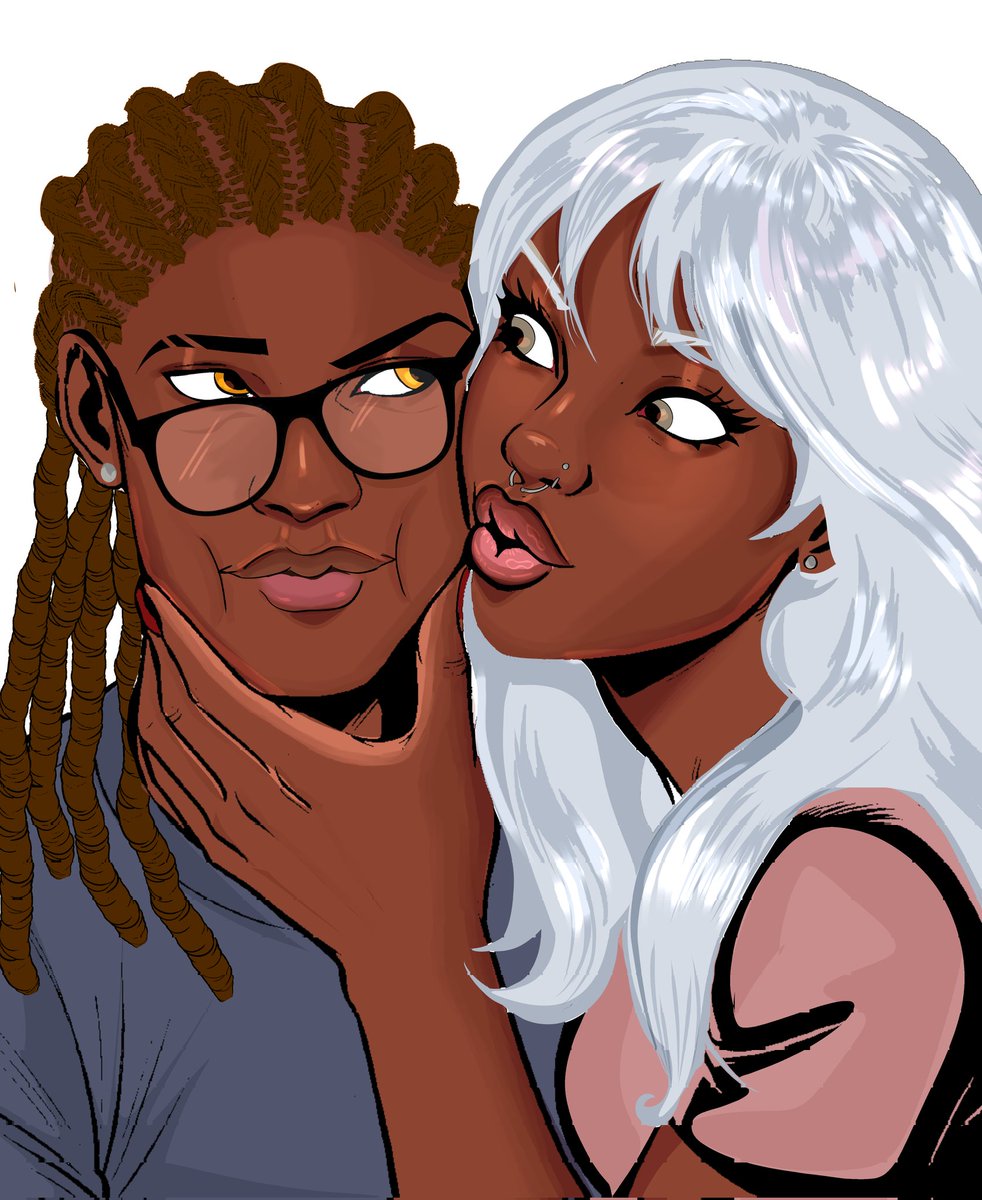 ukiyo__studios's tweet photo. Single people shout POWER!!!😂💕 
#couple 
#art 
#commsopen 
#artmoots https://t.co/ek4ZPetFBY