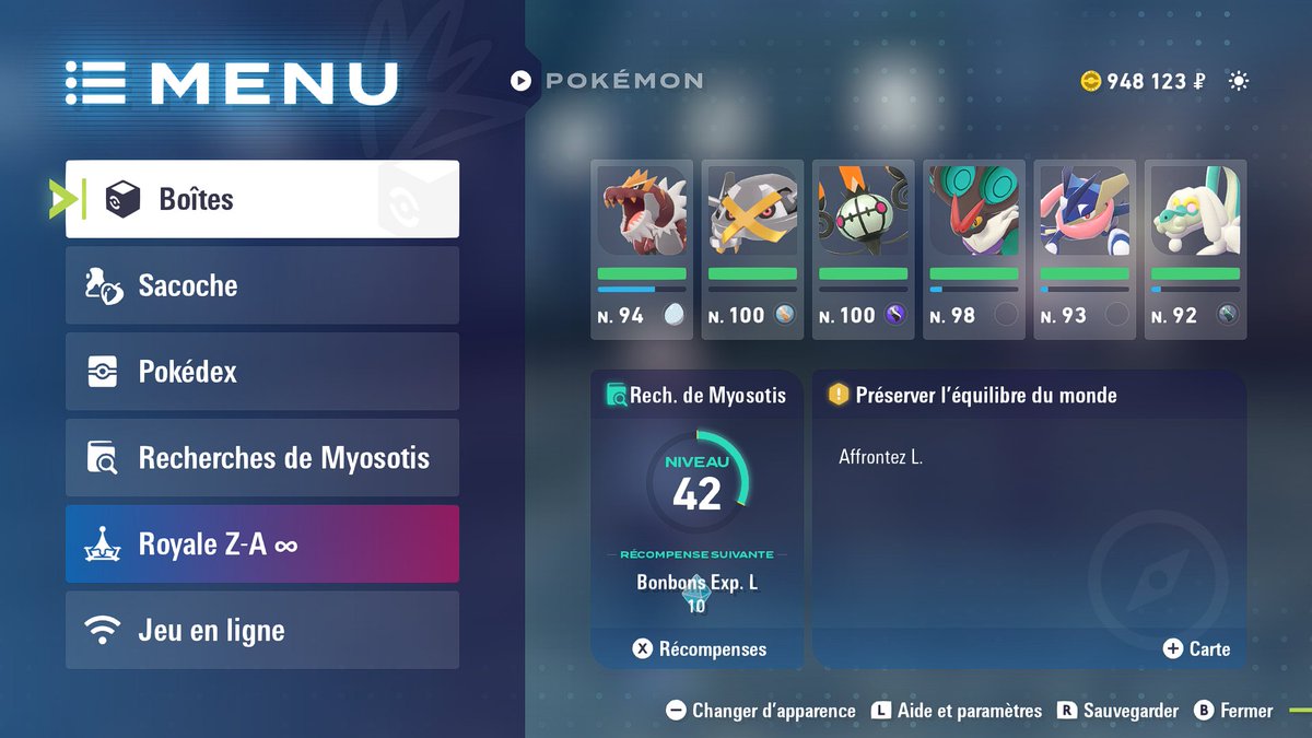 Les 15 victoires au Z-A infini c'est fait ! Du coup j'obtiens la Floettite

Tout ça grâce à cette équipe de GOATS