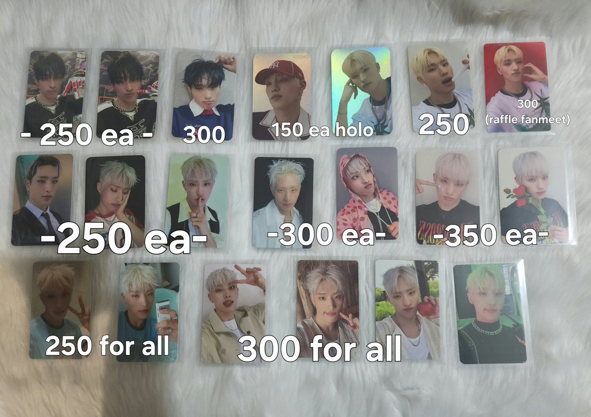 4keetakz's tweet photo. wts lfb ph

KEEHO p1harmony photocards/pob/rare cards

☆ prices in photo all onhand and ready to ship
☆ will only entertain 3 or more items per order
☆ free pf just pay sf! ♡
☆ can do ww ONLY if have ph address

#: jiung keeho intak jongseob soul theo pcs ph https://t.co/dUlyHlITaR