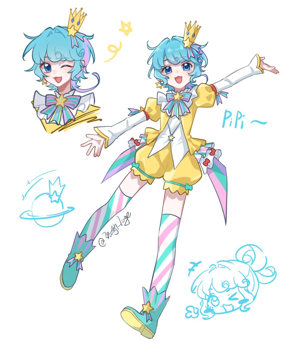 🩵男Ver.化
ぴぴ星から来たぴぴ王子👑
#プリパラ #pripara #ぴのん