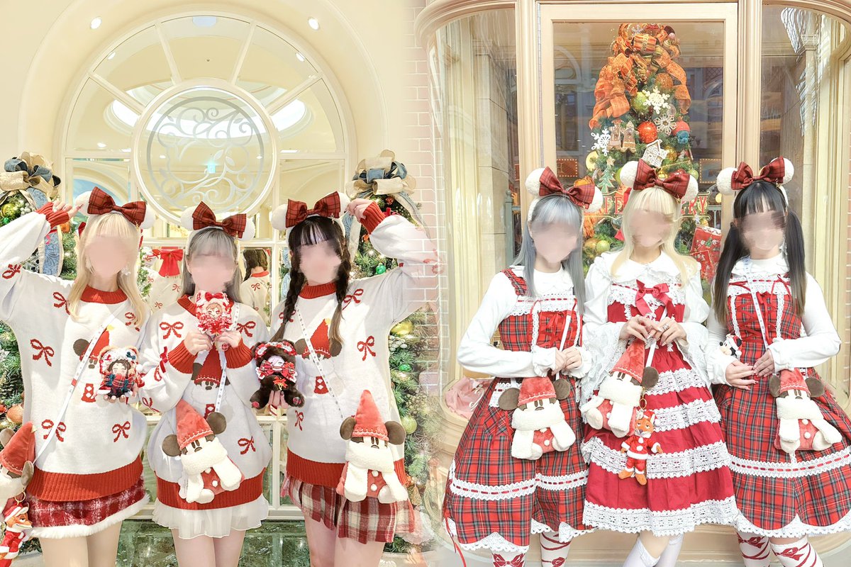 プリシラズドール　クリスマスペア プリシラズドール クリスマスペア プリシラズドール クリスマスペア