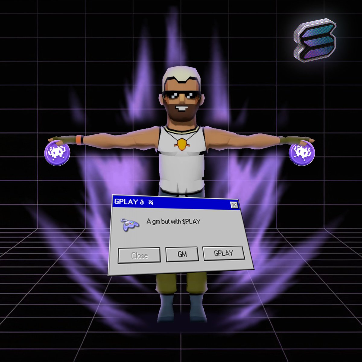 GM but with $PLAY 👾