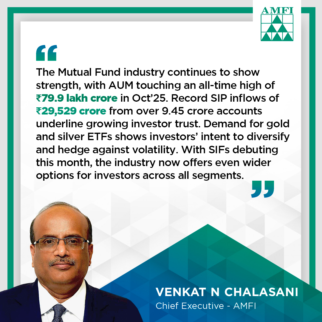 AMFI India tweet media