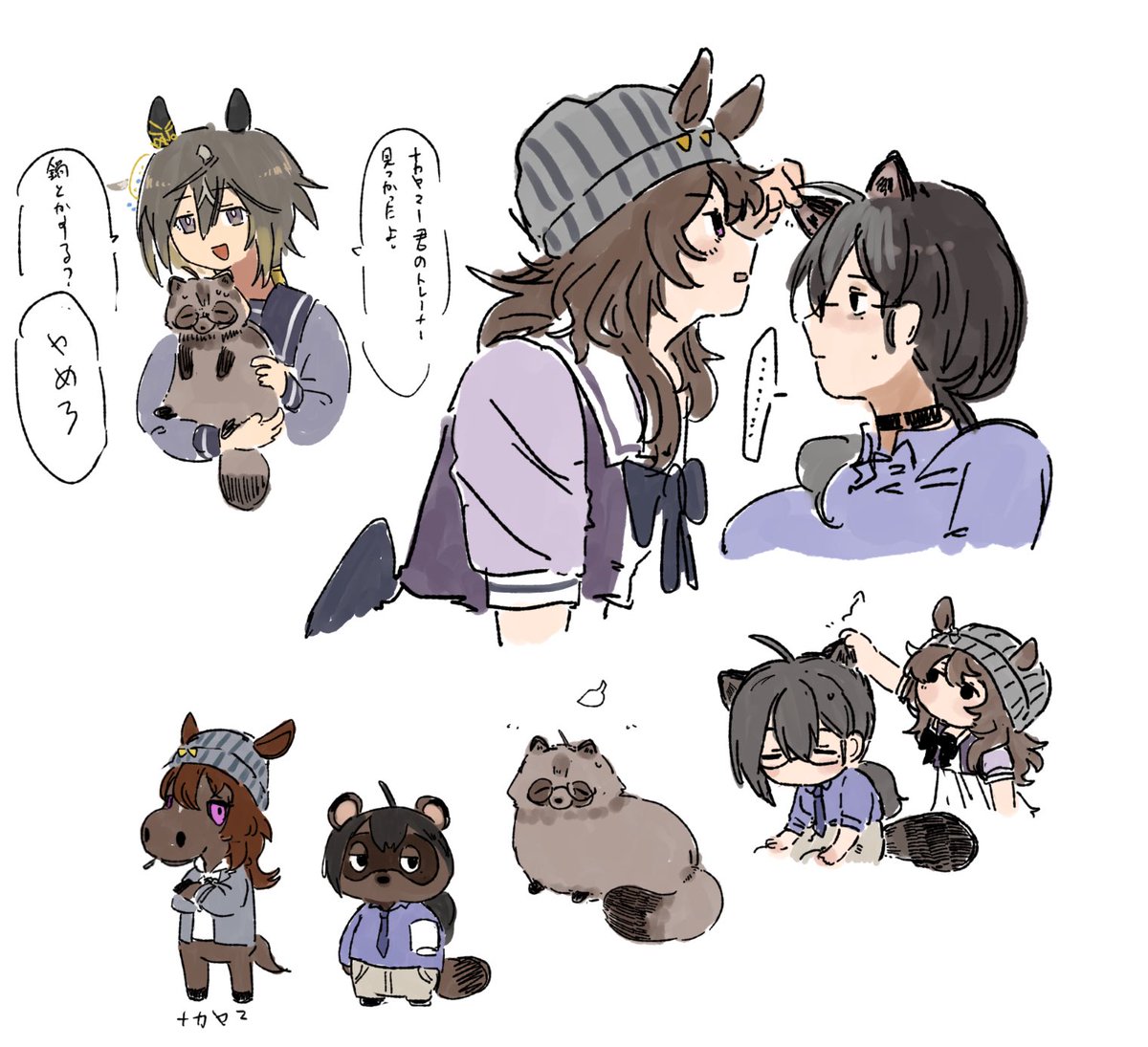 ♀トレナカ
適当にタヌキトレ🍃