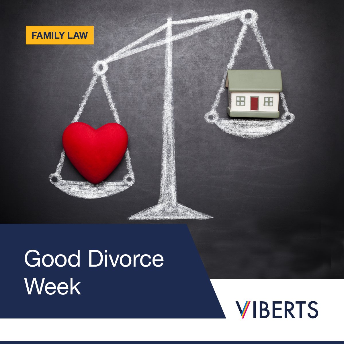 This week is Good Divorce Week which aims to promote constructive, child-focused, and less confrontational approaches to separation and divorce. Find out how our Family Law team can assist you. > viberts.com/services/famil…
