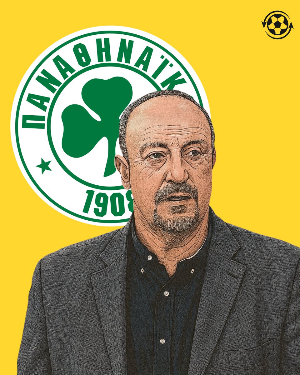🚨 Rafa Benitez's record since becoming manager of Panathinaikos:

✅ 2-0 win vs Asteras Tripolis
✅ 2-1 win vs Atromitos
❌ 1-0 loss vs NFC Volos
✅ 1-0 win vs Malmö
✅ 2-1 win vs PAOK

Four wins from five matches and last weekend, they beat PAOK, who were top of the Greek