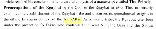 AmzruyC's tweet photo. Les origines réelles des Reguibat ?
-Selon Paul Marty dans "l'Emirat des Trarza" (1915), les Reguibat seraient d'origine Chleuh du Oued Noun : le vocable Rgueibi se rencontrant fréquemment dans cette région.
-Tandis que dans le livre "Les principales préoccupations des Rgaybat" commenté par S.Cartini et M.Naimi, il faudrait plutot rechercher l'origine des Reguibat au fond berbère de l'Anti-Atlas.
Les Reguibat seraient donc formés (principalement) de disciples berbères du Souss, de l'Anti-Atlas, Oued Noun du saint Reguibi (n'ayant probablement pas eu d'enfants).