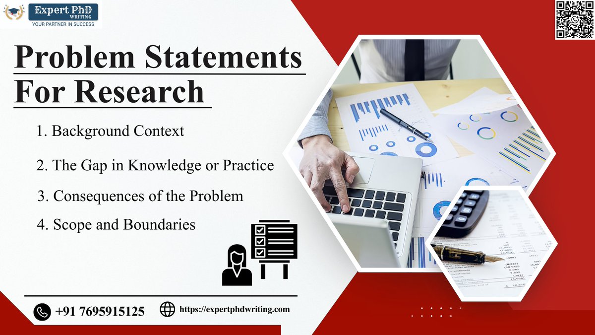 expertphdassist's tweet image. 🎯 Define your research direction with a strong problem statement!
Get expert support for clear, structured, and research-worthy writing.

📞 wa.me/917695915125 expertphdwriting.com

#PhDHelp #ProblemStatement #AcademicWriting #ResearchTips
