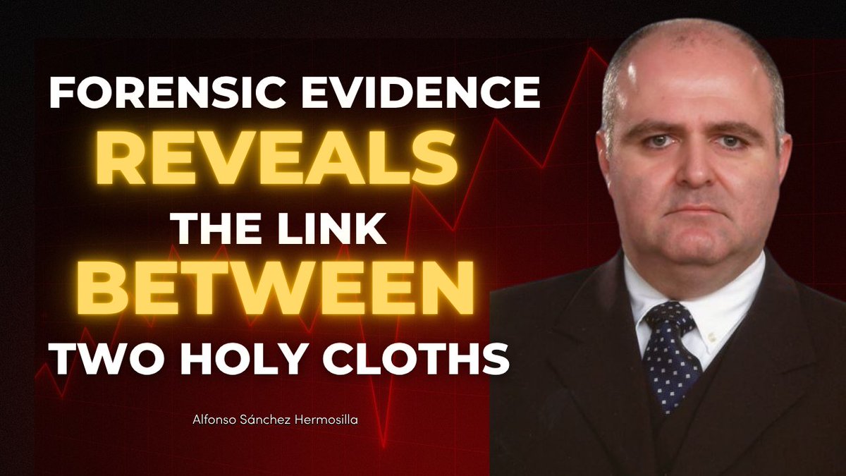 GuyPowell's tweet photo. Dr. Hermosilla unveils forensic proof connecting the Shroud and the Sudarium of Oviedo.

Click here to view the video: https://t.co/CLSCaOfLDv

#JesusChrist #ShroudOfTurin https://t.co/NvpDowBuBJ