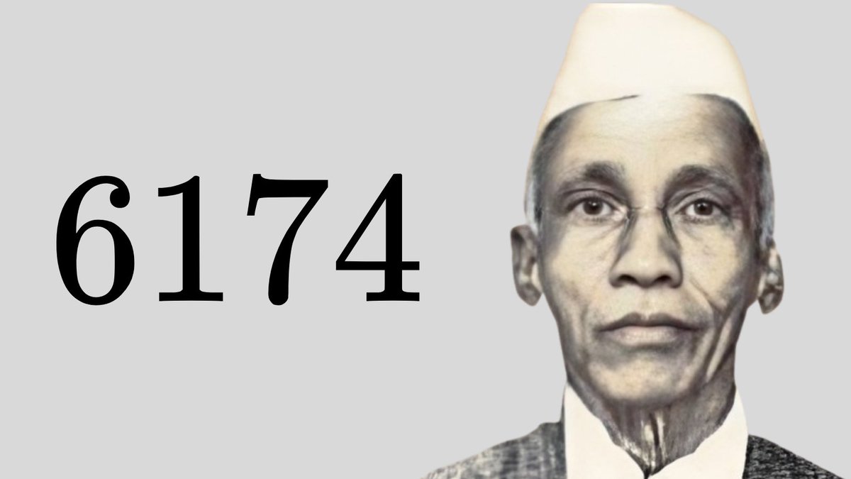 Ganeshuor's tweet image. Why is 6174 one of the strangest numbers in the world?

An Indian mathematician Dattatreya Ramchandra Kaprekar (1905–1986) discovered this magic number.

Kaprekar’s routine 👇 

1. Take any four‑digit number with at least two different digits (leading zeros allowed, e.g., 0213).…